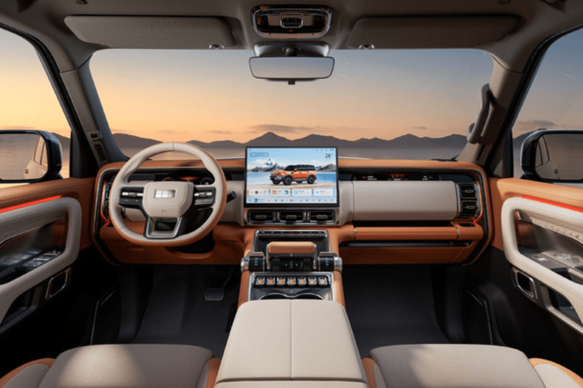 Geely Battleship 700 design intérieur