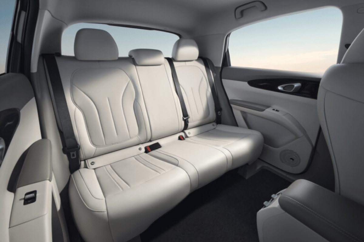 Geely E2 vue intérieure