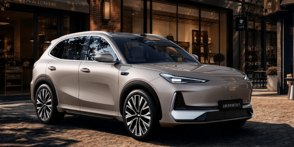 Le Geely EX5 passe à la recharge 6C et gagne 114 ch, mais sa version d’entrée reste en 400 V