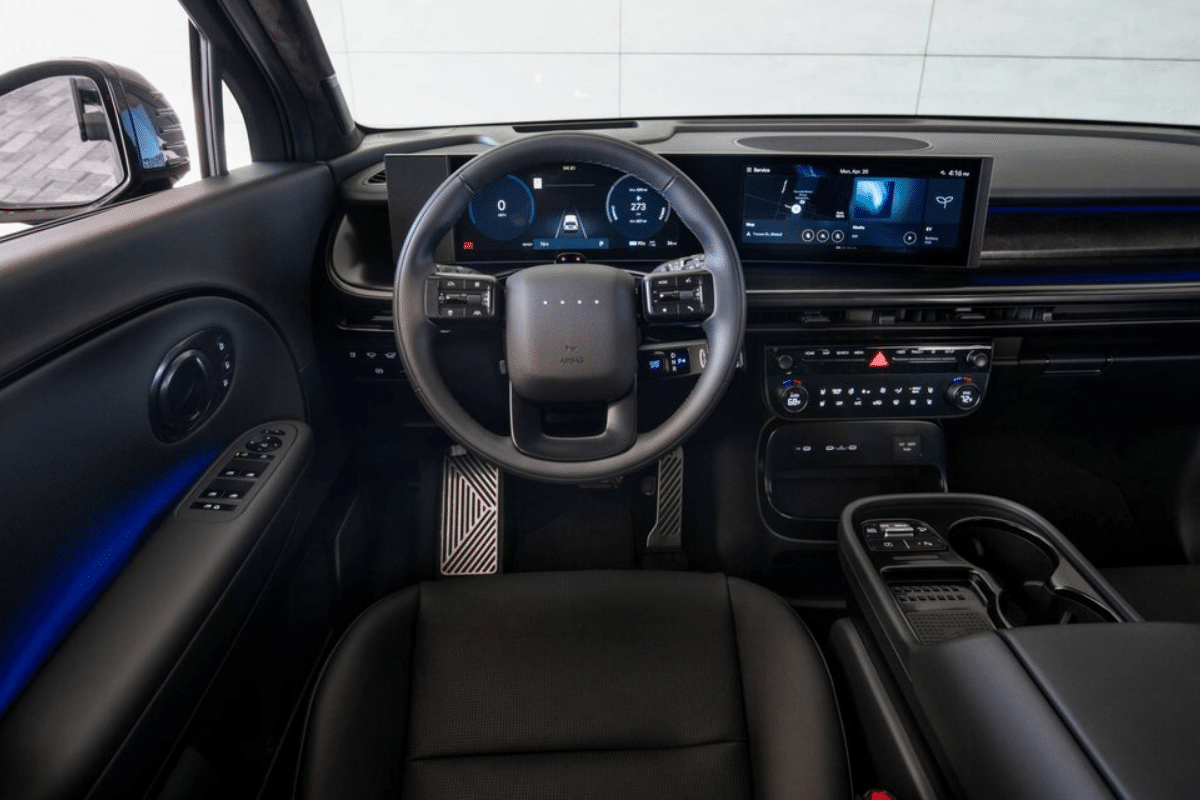 Hyundai IONIQ 9 2027 vue du volant