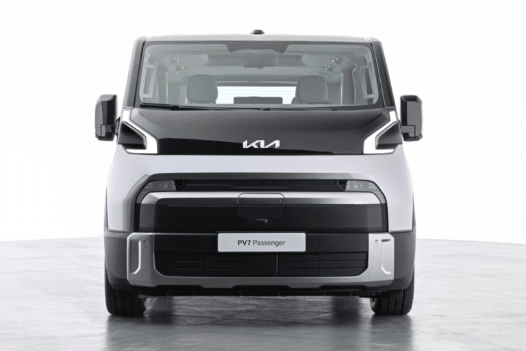 Le Kia PV7 arrive en 2027, ce grand fourgon électrique pourra transporter jusqu’à neuf personnes