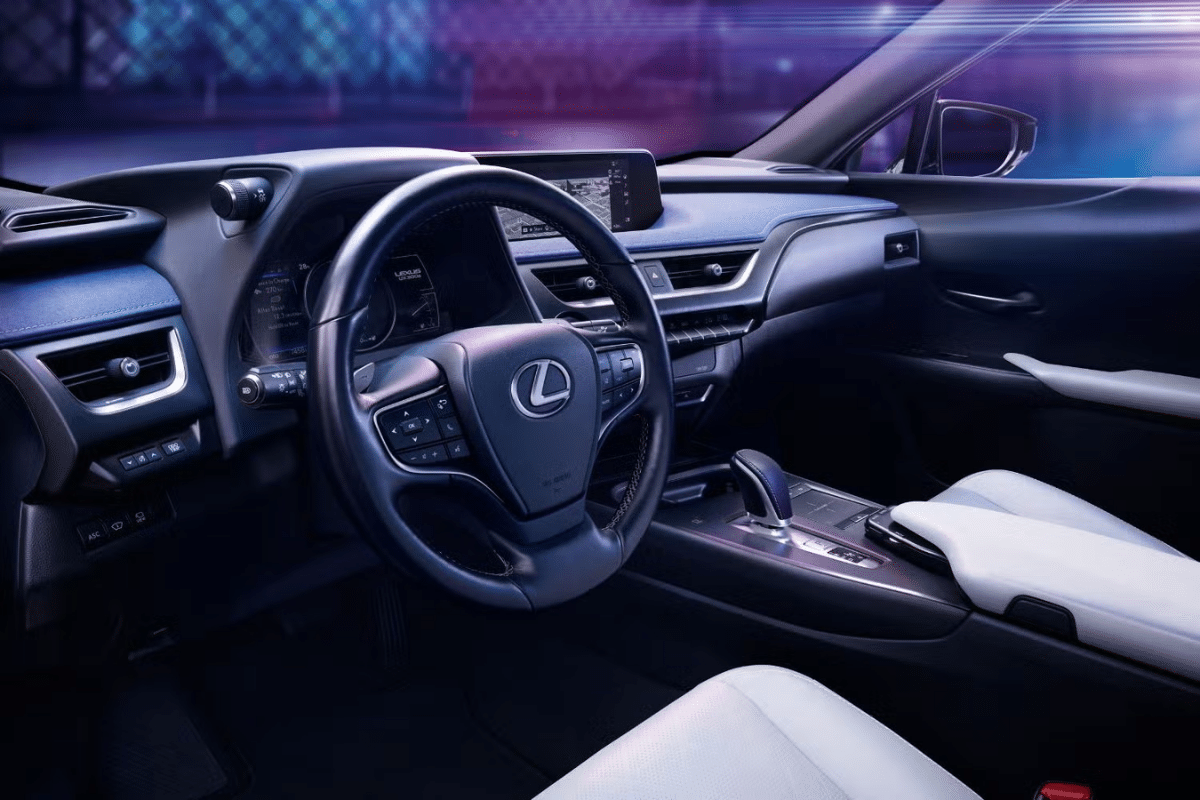 Lexus UX design intérieur
