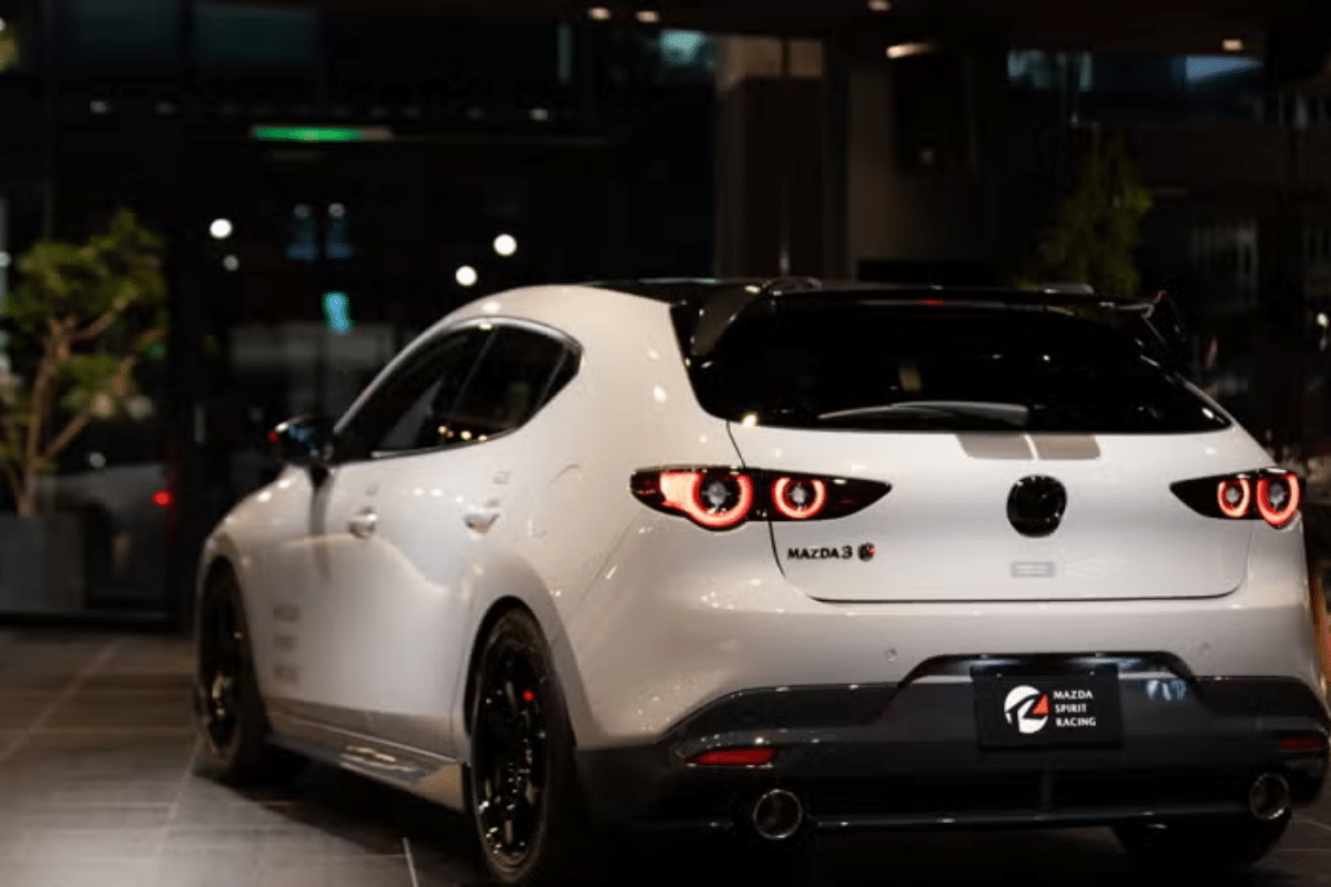 Mazda3 MPS vue arrière