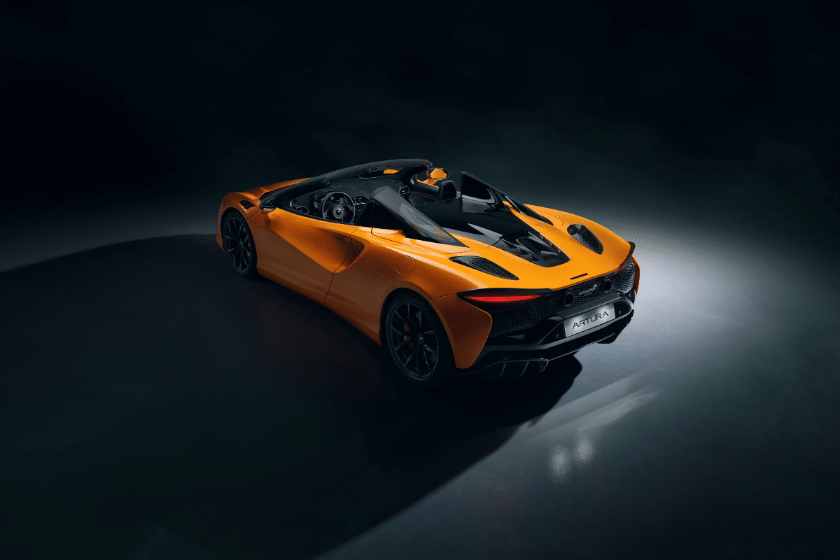 McLaren Artura vue arrière