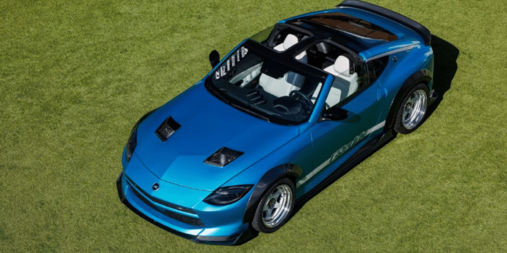 Nissan ressuscite le toit T-top sur la Z Kaze, mais ce séduisant retour aux années 90 restera pour l’instant un concept