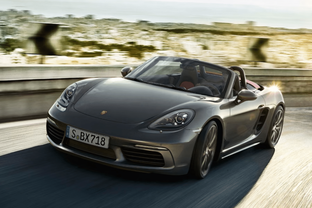 Porsche 718 Boxster électrique design extérieur
