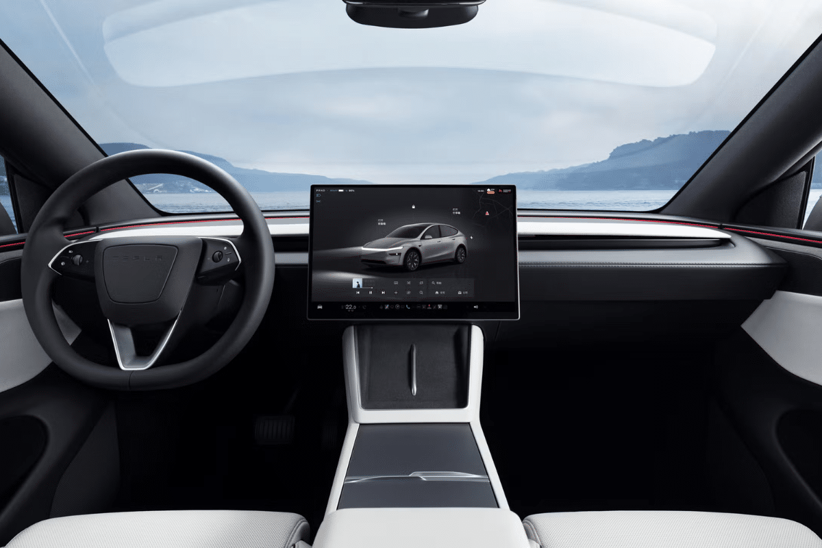 Tesla Model Y design intérieur