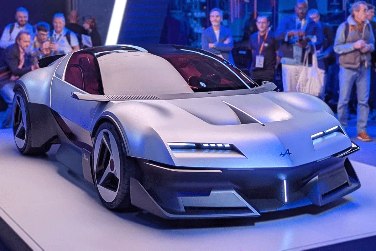 Alpine A310 Vision design extérieur