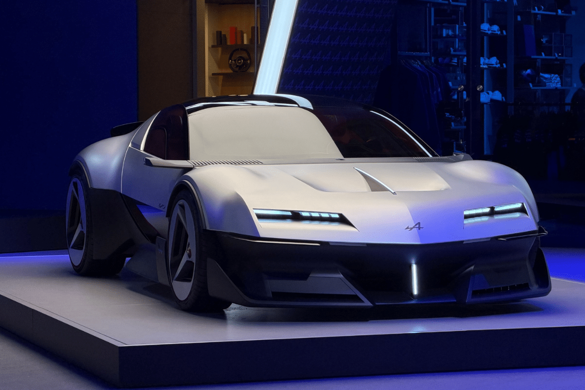 Alpine A310 Vision vue de face