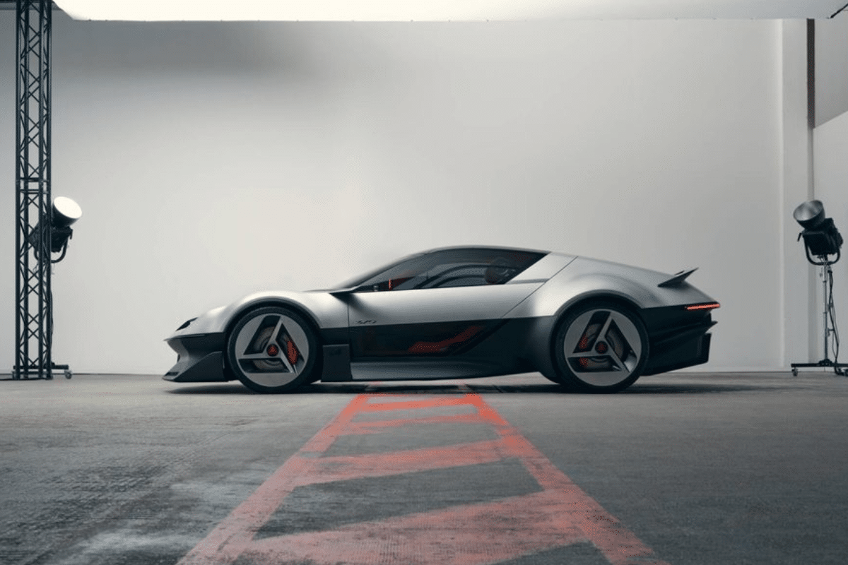 Alpine A310 Vision vue de profil