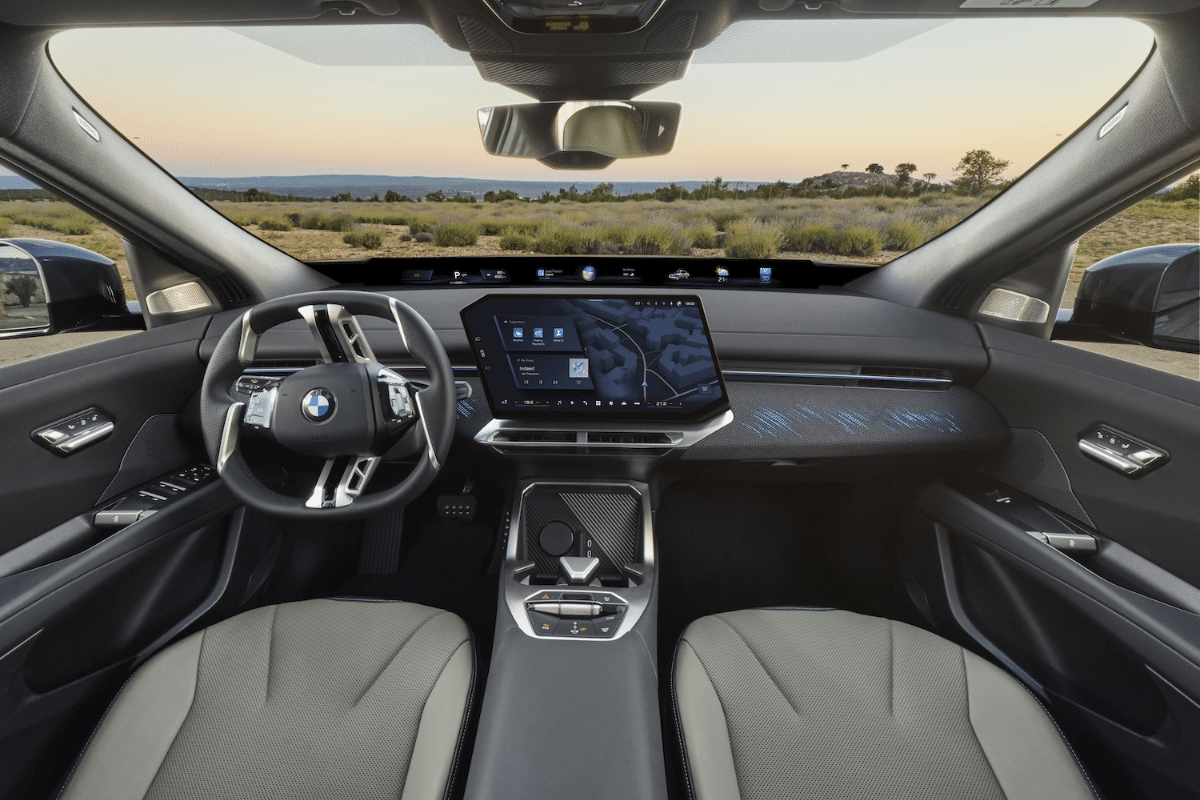 BMW X4 vue du volant