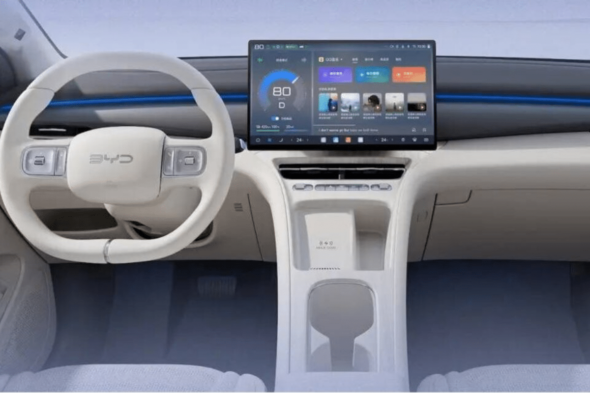 BYD Seagull design intérieur