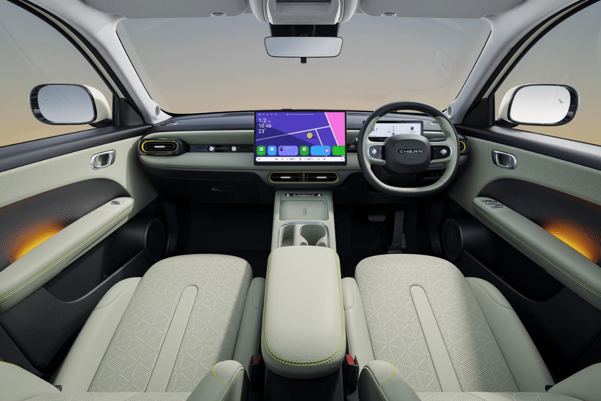 Chery Q design intérieur