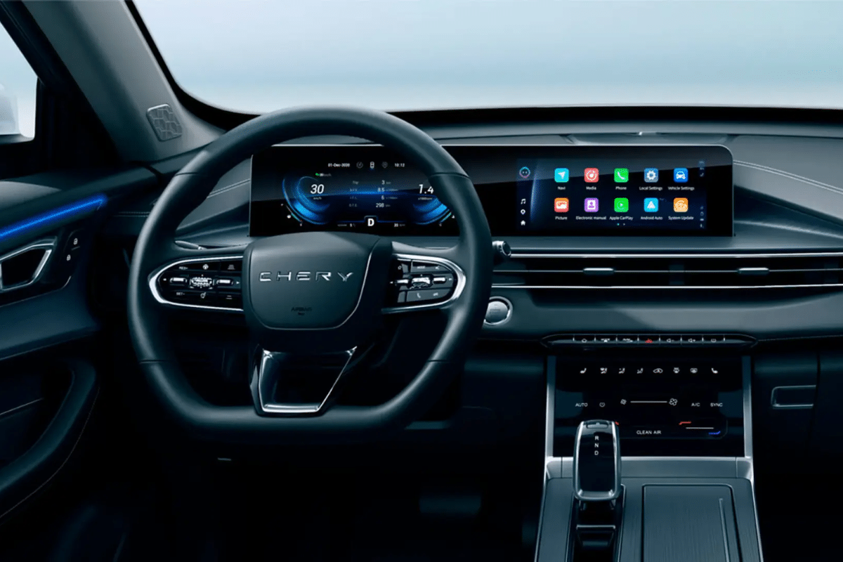 Chery Tiggo 4 design intérieur