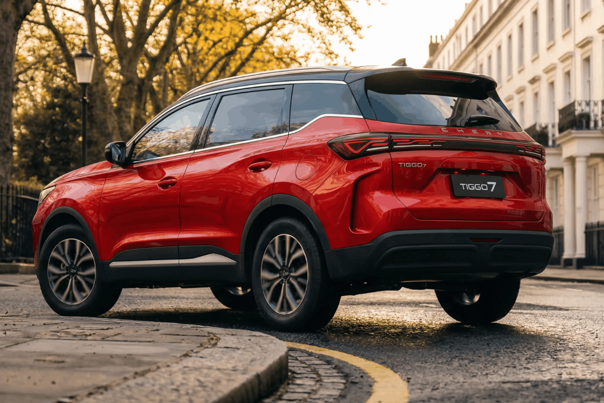 Chery Tiggo X7 vue arrière