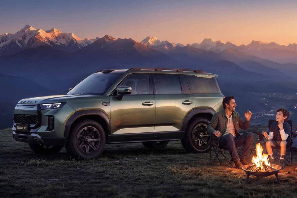 Chery Tiggo X7 vue devant