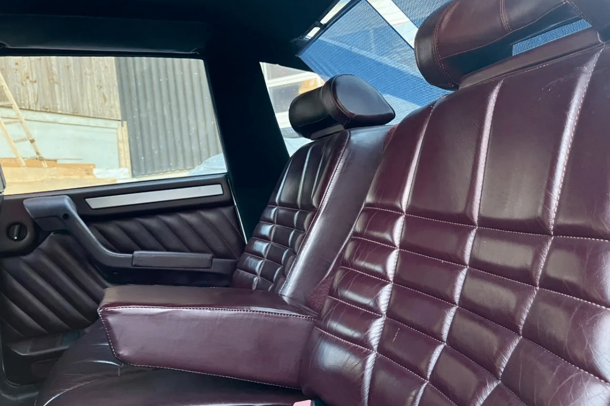 Citroën CX 25 GTI de 1987 vue intérieure
