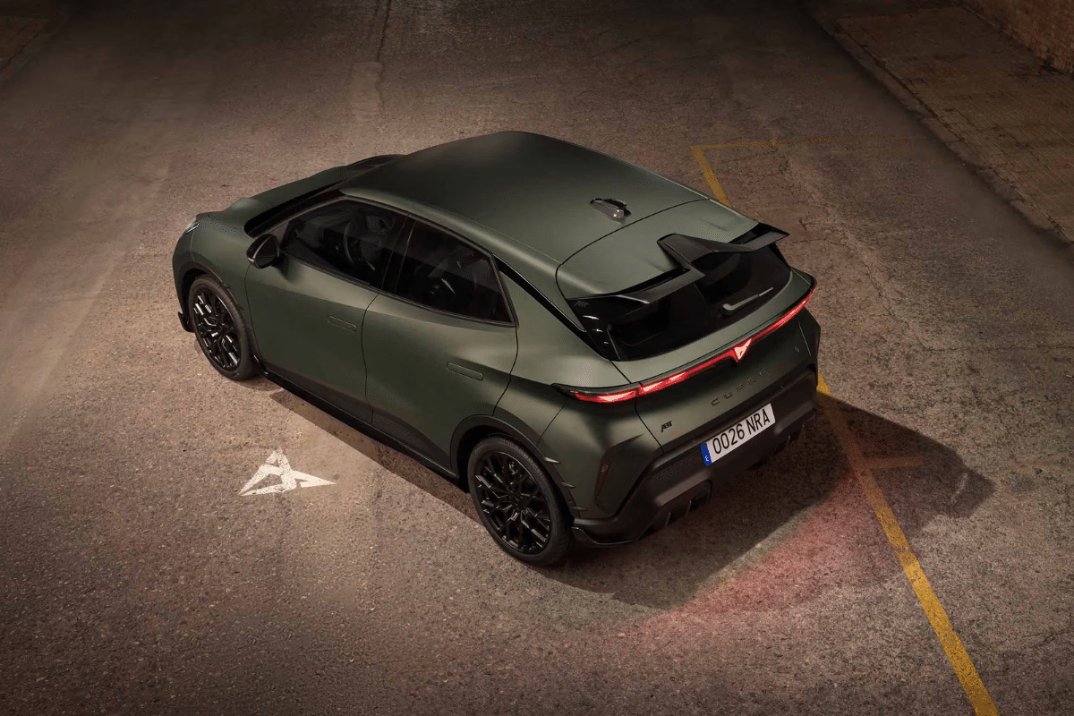 Cupra Raval vue arrière