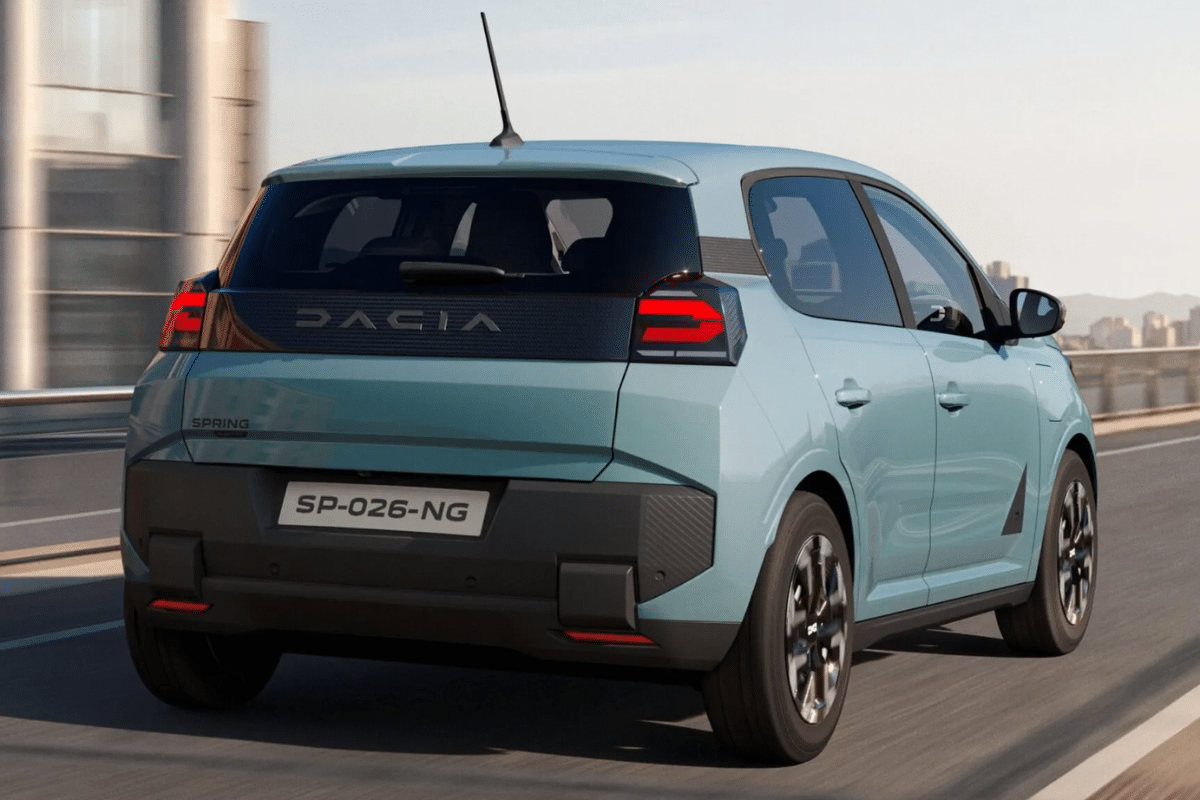 Dacia Spring vue arrière