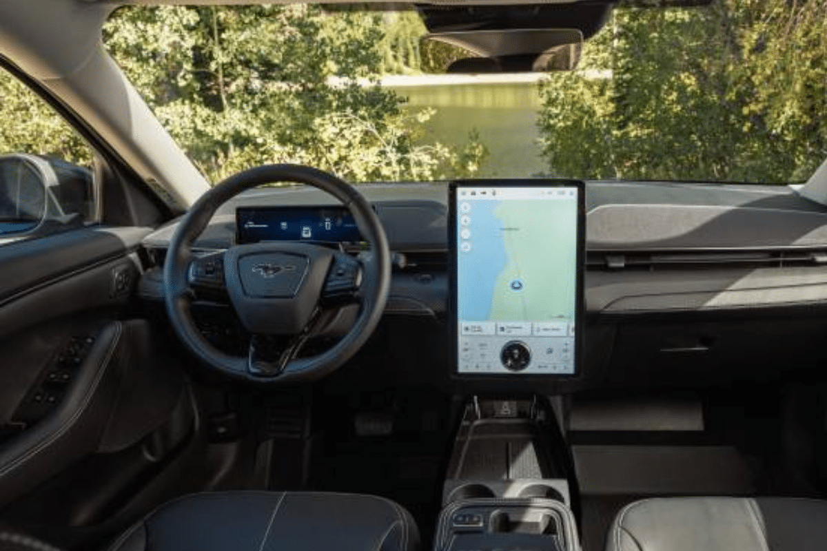 Ford version Trail vue du volant