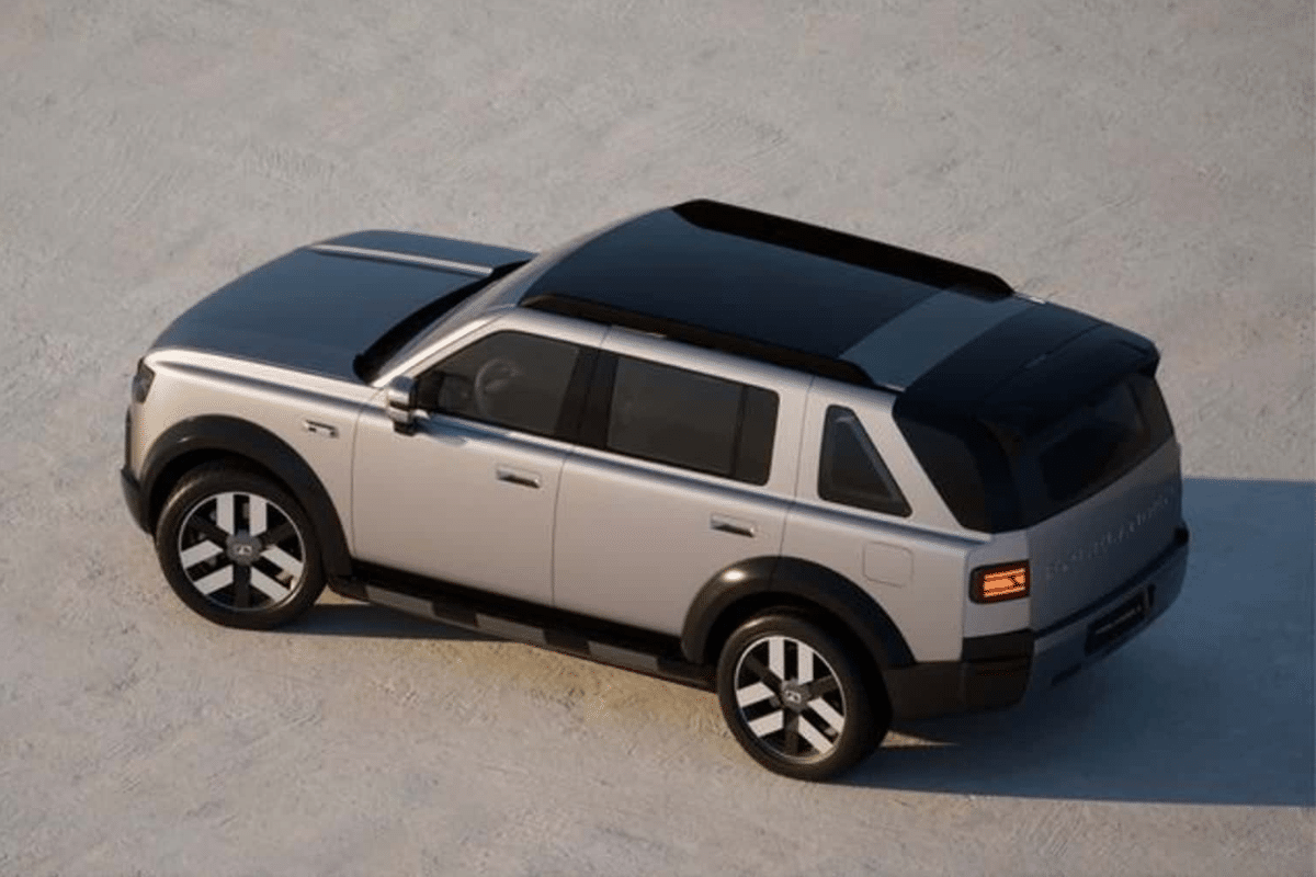 Freelander 8 vue arrière