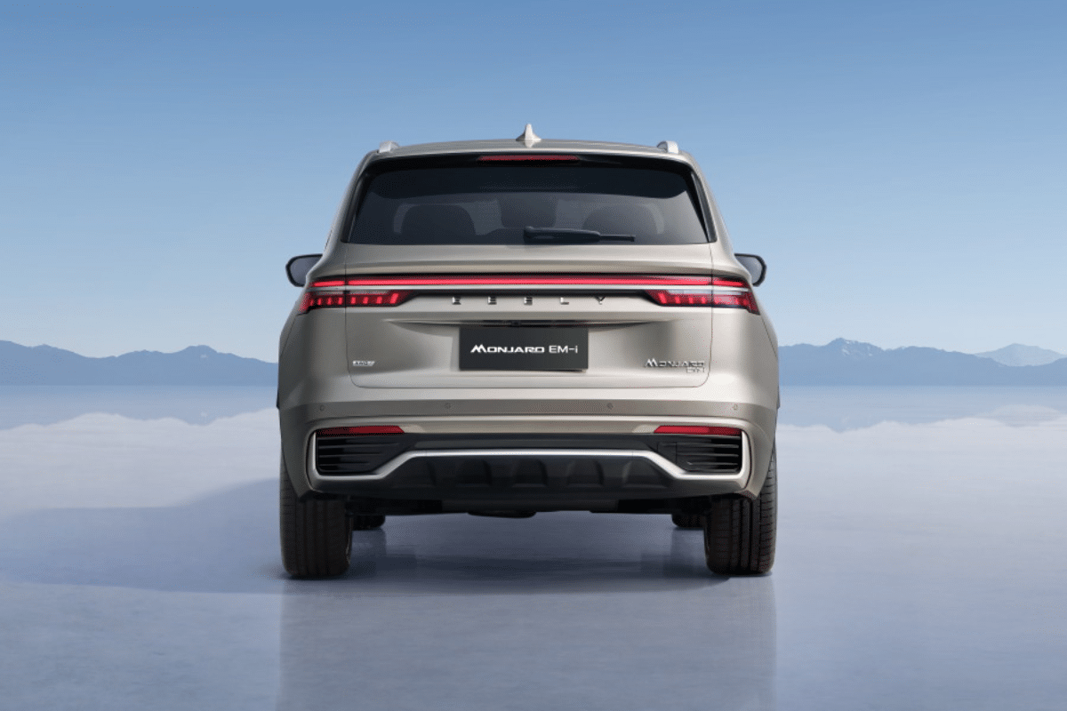 Geely Monjaro EM-i vue arrière