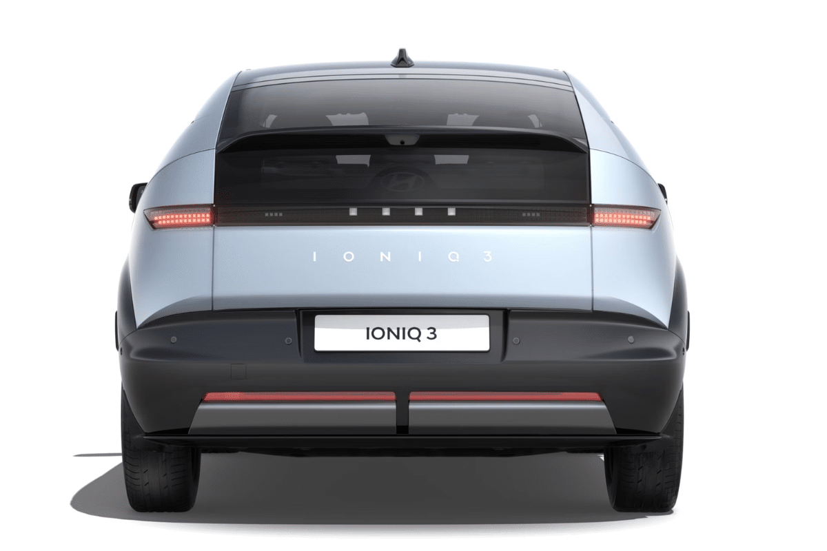 Hyundai IONIQ 3 vue arrière