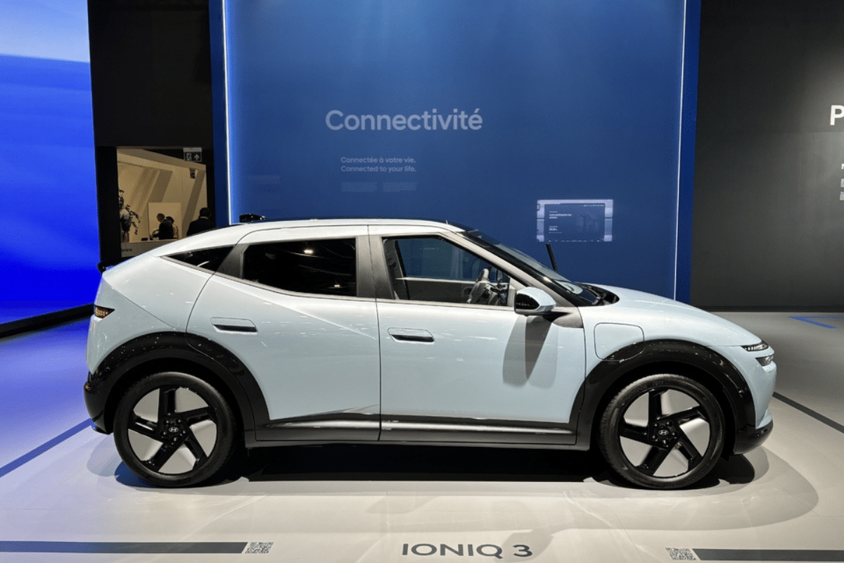 Hyundai Ioniq 3 vue de profil