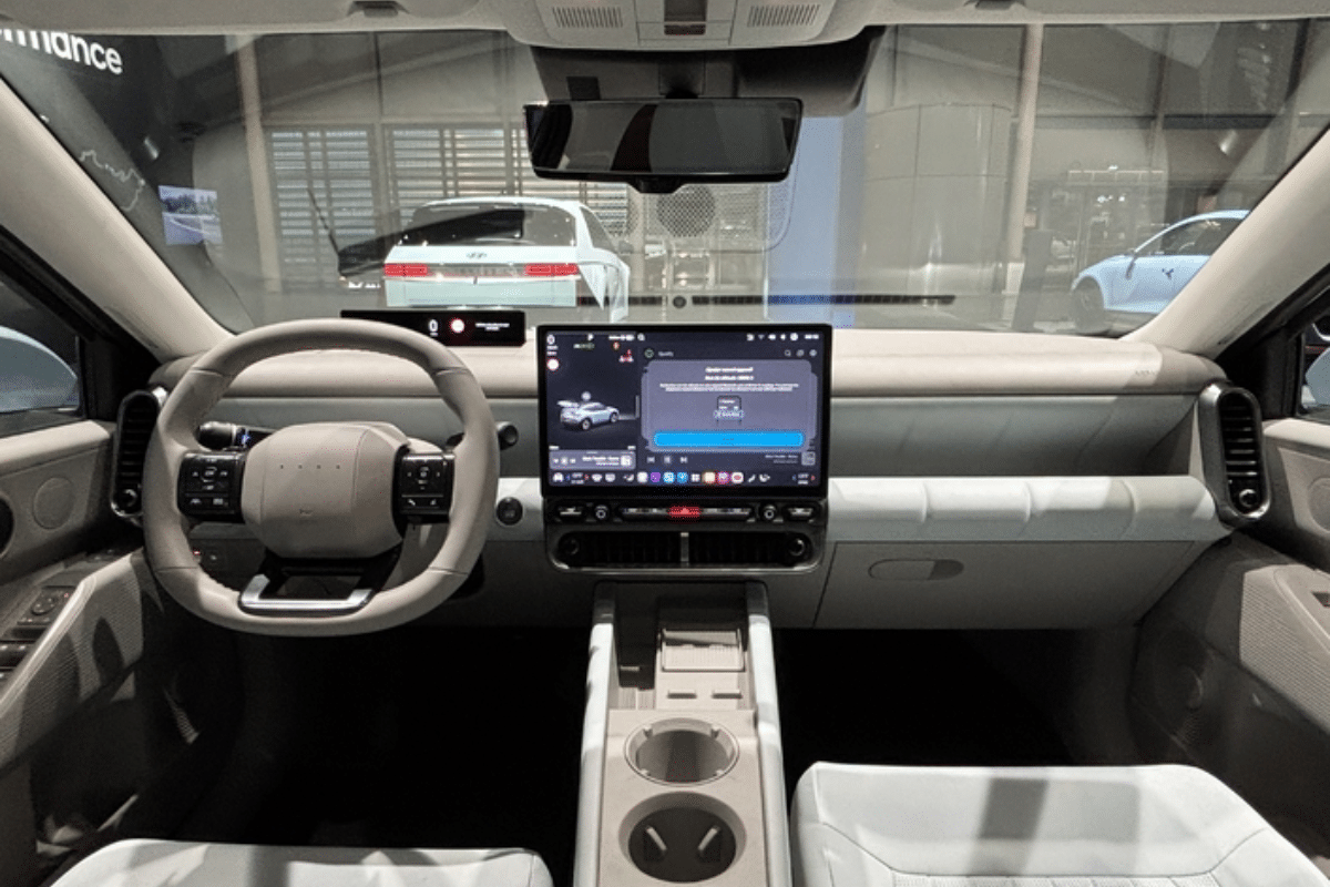 Hyundai Ioniq 3 vue intérieure