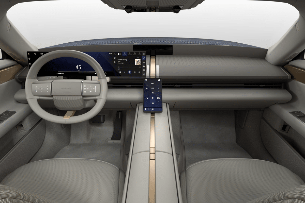 Jaguar Type 01 design intérieur