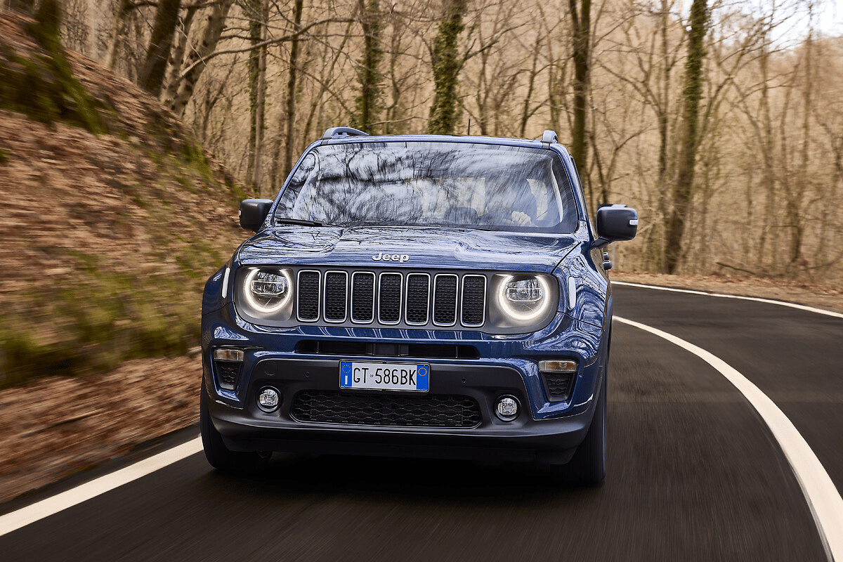 Jeep Renegade vue de face