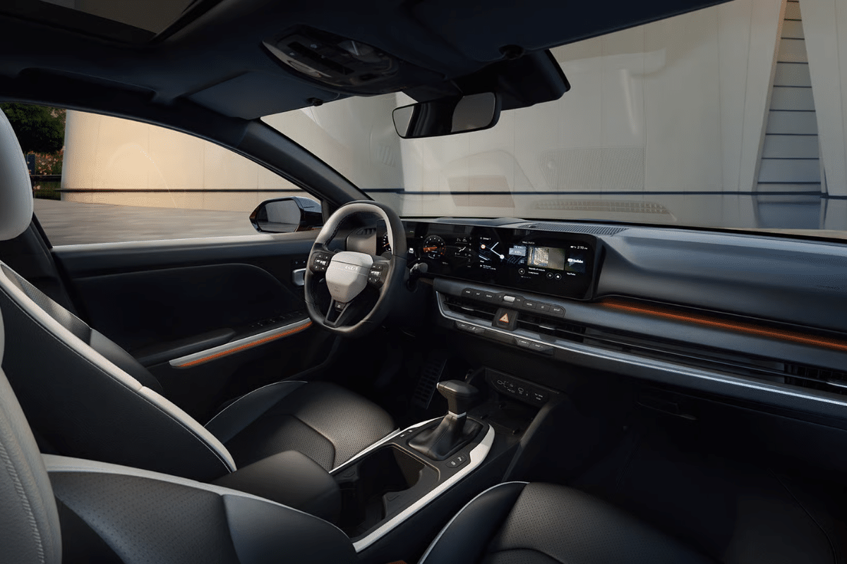 Kia K4 hybride design intérieur