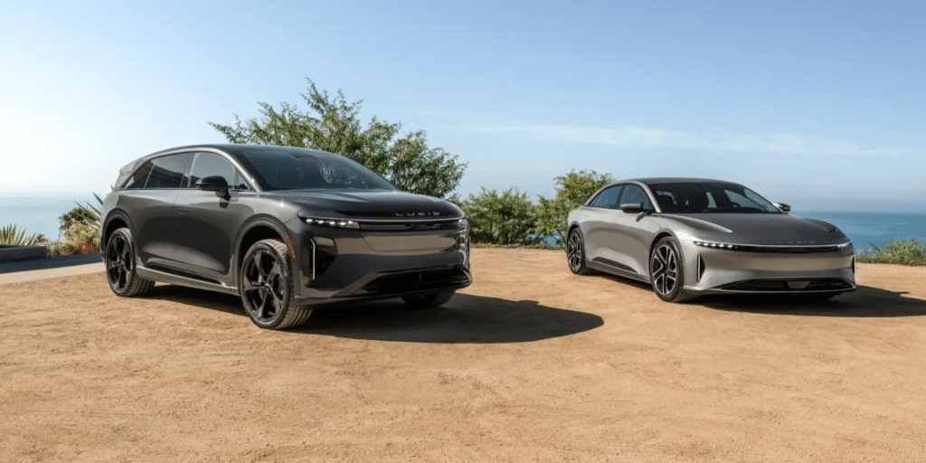 Le SUV Gravity démarre à 95 900 €, Lucid choisit le haut de gamme, mais la concurrence chinoise attend de pied ferme