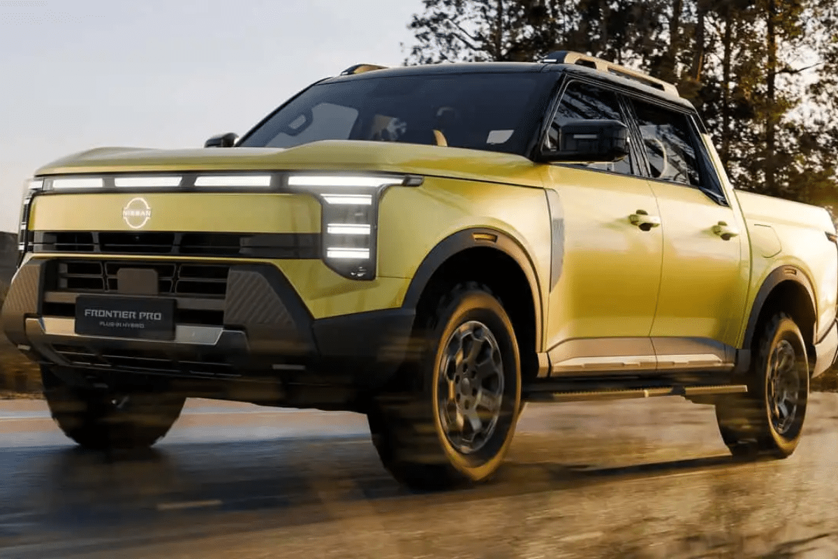 Nissan Frontier Pro design extérieur