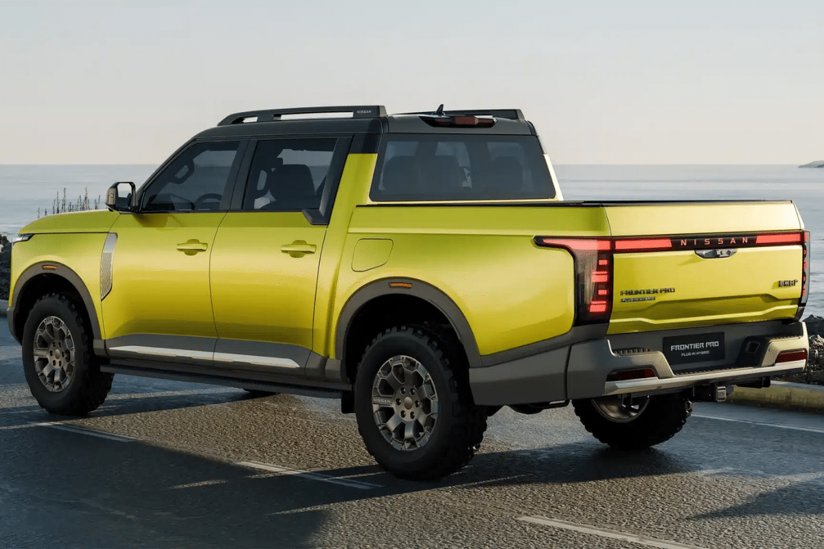 Nissan Frontier Pro vue arrière