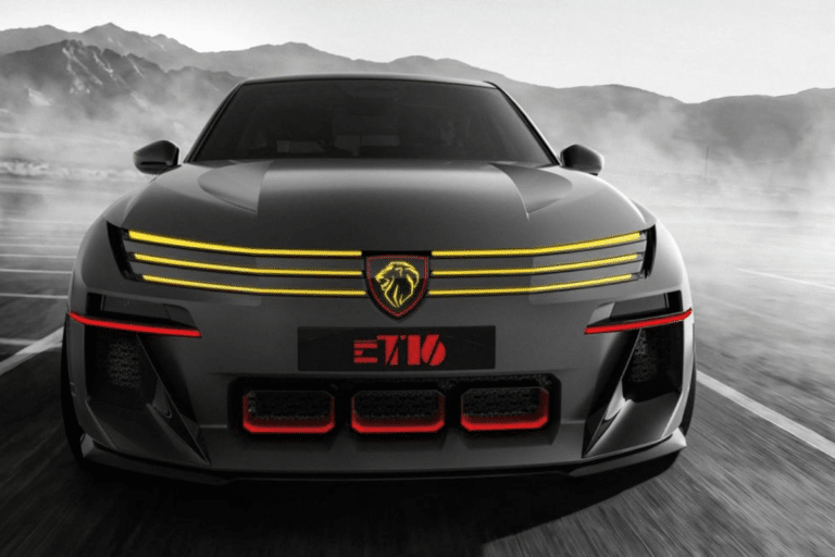 Peugeot E-T16 : batterie 85 kWh en 800 V, 400 km d&rsquo;autonomie et recharge de 10 à 80 % en moins de 15 minutes