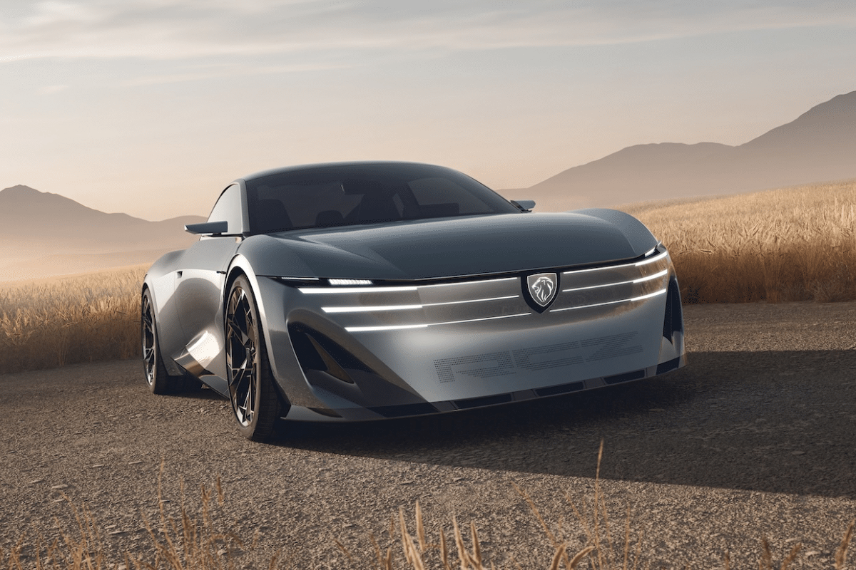 Peugeot RCZ Vision de face