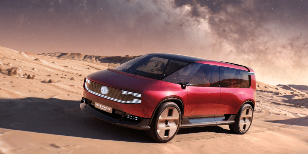 Renault dévoile l'E-Space Concept, un monospace électrique inspiré de la première génération de l'Espace