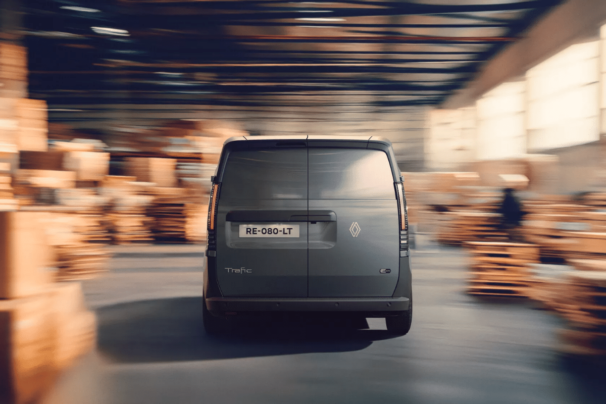Renault Trafic Van E-Tech vue arrière