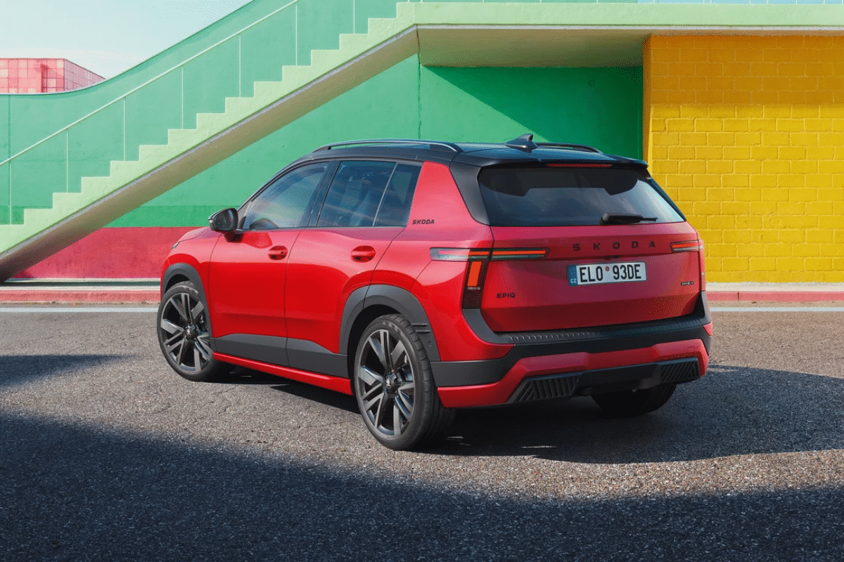 Skoda Epiq Sportline vue arrière