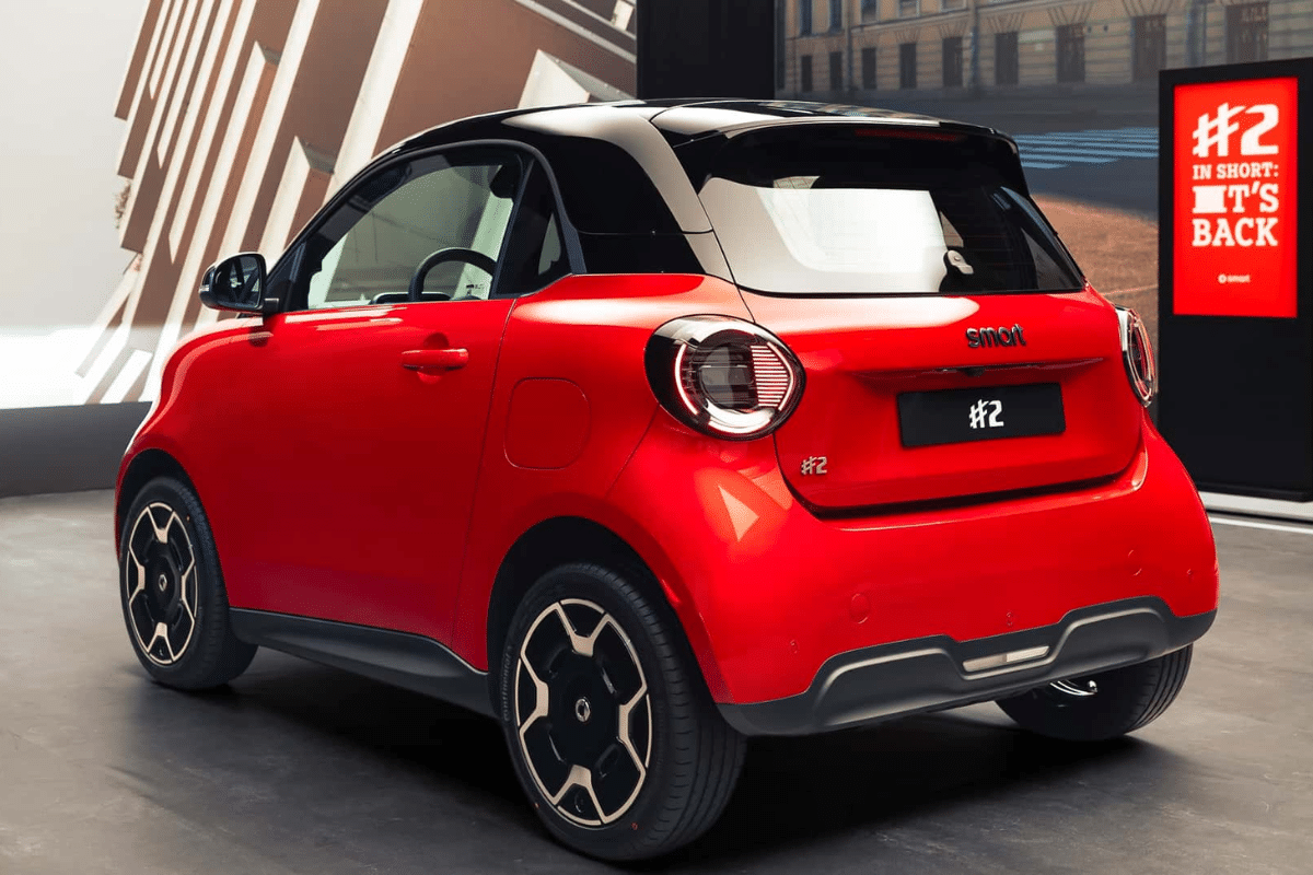 Smart #2 vue arrière