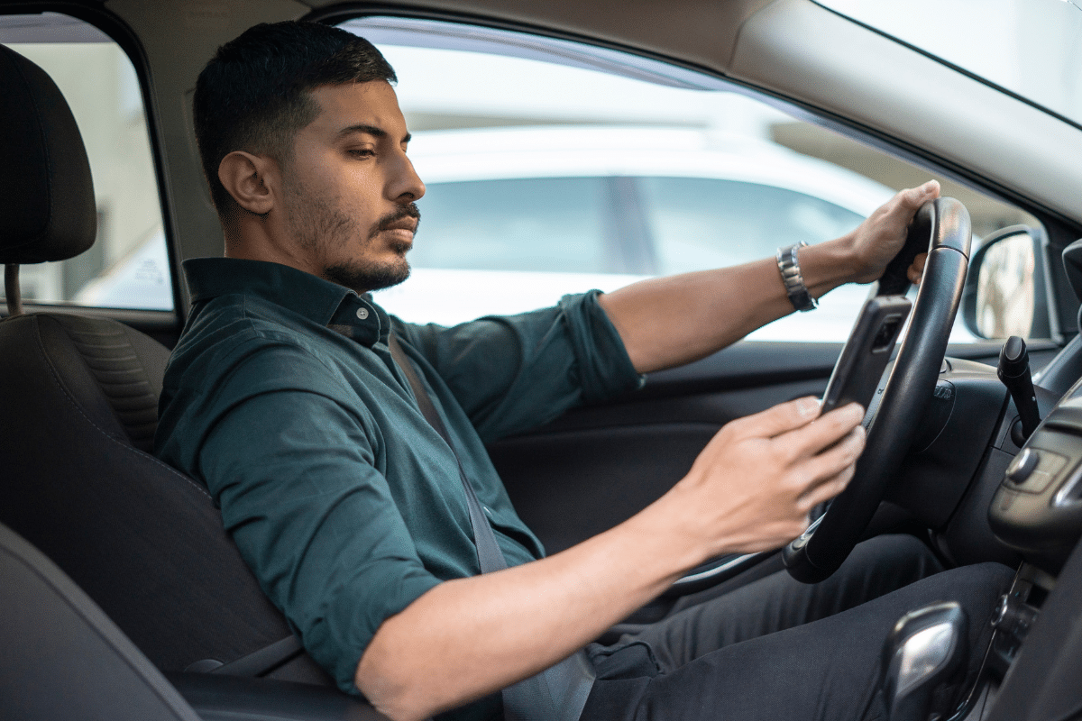 Téléphone au volant
