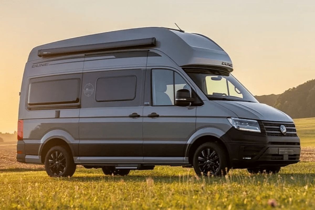 Volkswagen Grand California 2027 vue de profil
